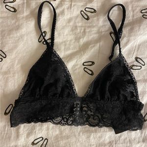Black Sheer Bralette